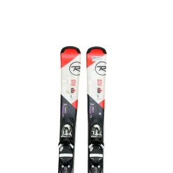 Used Rossignol EXPERIENCE RTL Boys DH Ski/Binding Red 134 cm
