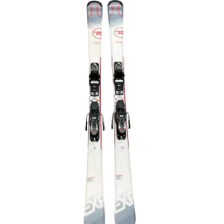 Used Rossignol EXP 78 Mens DH Ski/Binding Red 158 cm