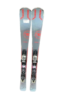 Used Rossignol EXP 74 Mens DH Ski/Binding Grey 136 cm