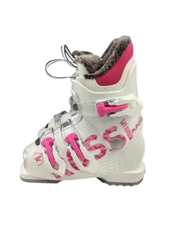 Used Rossignol FUN GIRL Girls DH Ski Boot White 185 MP - Y12