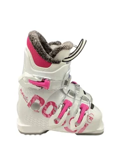 Used Rossignol FUN GIRL Girls DH Ski Boot White 185 MP - Y12
