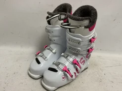 Used Rossignol FUN GIRL Womens DH Ski Boot White 245 MP - M06.5 - W07.5