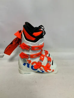 Used Rossignol HERO Boys DH Ski Boot White 220 MP - J04 - W05