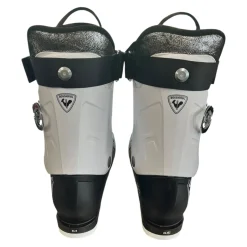Used Rossignol KELIA 50 Womens DH Ski Boot Black And White 265 MP - M08.5 - W09.5