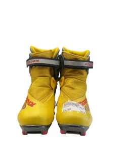 Used Rossignol Mens NNN XC Ski Boots Yellow W 06.5-07 / JR 4.5-05