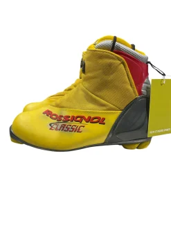 Used Rossignol Mens NNN XC Ski Boots Yellow M 08 / W 08.5-09