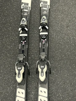 Used Rossignol PURSUIT 100 Mens DH Ski/Binding White 163 cm