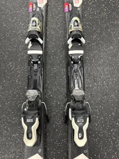 Used Rossignol PURSUIT 100 Mens DH Ski/Binding White 142 cm