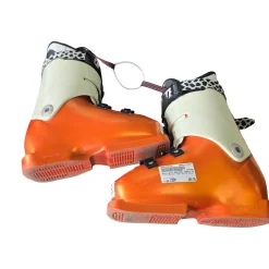 Used Rossignol RADICAL WORLD CUP SI 90 SKI BOOTS Boys DH Ski Boot Orange 235 MP - J05.5 - W06.5