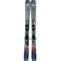 Used Rossignol RALLYBIRD Girls DH Ski/Binding Grey 130 cm
