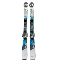 Used Rossignol REACT 2 CARBON Mens DH Ski/Binding Royal Blue 146 cm