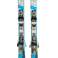 Used Rossignol REACT 2 CARBON Mens DH Ski/Binding Royal Blue 146 cm