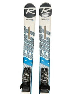 Used Rossignol REACT 2 CARBON Mens DH Ski/Binding Royal Blue 162 cm