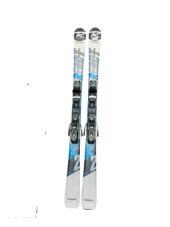 Used Rossignol REACT 2 CARBON Mens DH Ski/Binding Royal Blue 162 cm