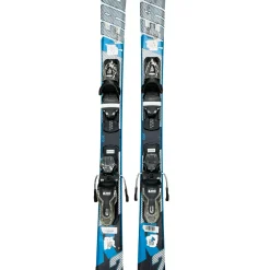 Used Rossignol REACT 2 CARBON Mens DH Ski/Binding Royal Blue 162 cm