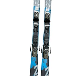 Used Rossignol REACT 2 CARBON Mens DH Ski/Binding Royal Blue 162 cm