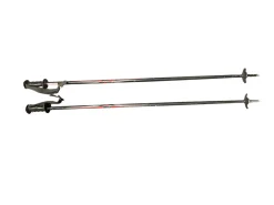 Used Rossignol TEA Mens DH Ski Pole Black 120 cm / 48 in