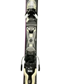 Used Rossignol TEMPTATION 75 Womens DH Ski/Binding Black And Purple 144 cm