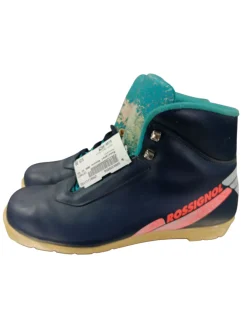 Used Rossignol Womens NNN XC Ski Boots Navy Blue M 10 / W 10.5-11