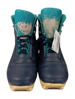Used Rossignol Womens NNN XC Ski Boots Navy Blue M 10 / W 10.5-11