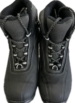Used Rossignol Womens NNN XC Ski Boots Black W 07-07.5 / JR 05.5-06