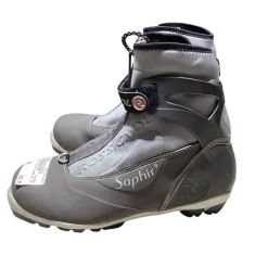 Used Rossignol Womens NNN XC Ski Boots Grey W 07-07.5 / JR 05.5-06