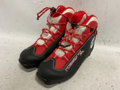 Used Rossignol X1J Boys NNN XC Ski Boots Red W 06 / JR 04-04.5