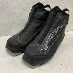 Used Rossignol X1 ULTRA Boys NNN XC Ski Boots Black W 05-05.5 / JR 03.5-04