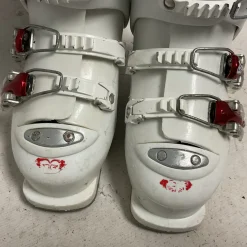 Used Roxy Girls DH Ski Boot White And Red 205 MP - J01