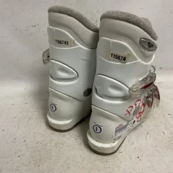 Used Roxy Girls DH Ski Boot White And Red 205 MP - J01