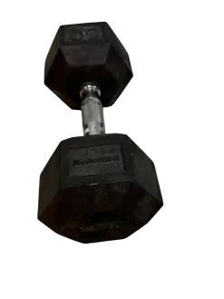 Used Rubber Hex Dumbbell (Each) 30 lb