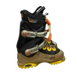 Used Salomon ADVANCED FIT Womens DH Ski Boot Brown 245 MP - M06.5 - W07.5
