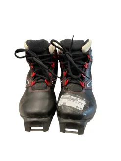 Used Salomon Boys SNS XC Ski Boots Black W 06 / JR 04-04.5