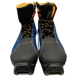 Used Salomon Boys SNS XC Ski Boots Royal Blue YT-12