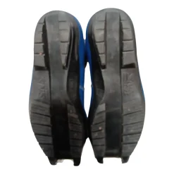 Used Salomon Boys SNS XC Ski Boots Royal Blue YT-12
