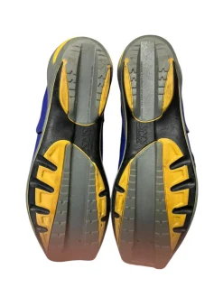 Used Salomon Boys SNS XC Ski Boots Royal Blue W 06 / JR 04-04.5