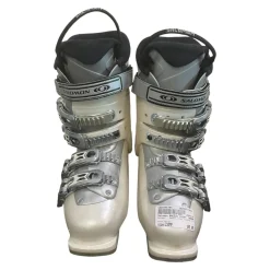 Used Salomon BREEZE IRONY THERMIC FIT Girls DH Ski Boot White 230 MP - J05 - W06