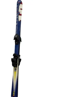 Used Salomon CROSSMAX T 150 cm Snow Skis w/ Marker 7.0 Bindings