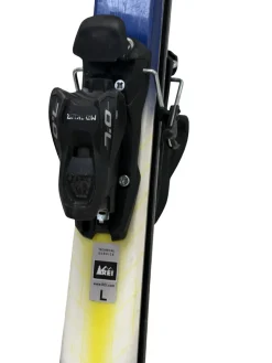 Used Salomon CROSSMAX T 150 cm Snow Skis w/ Marker 7.0 Bindings