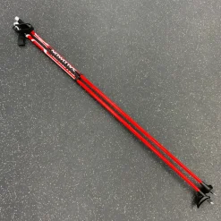 Used Salomon ESCAPE COMP Mens XC Ski Poles Red 145 cm / 57 in