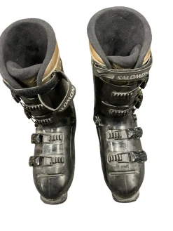 Used Salomon EVOLUTION 4.0 Mens DH Ski Boot Black 285 MP - M10.5 - W11.5