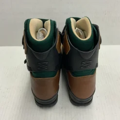 Used Salomon GREENLAND LEATHER/CANVAS Mens SNS XC Ski Boots Brown M 09.5 / W 09.5-10