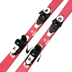 Used Salomon LUX Girls DH Ski/Binding Pink 130 cm