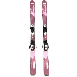 Used Salomon LUX JR Girls DH Ski/Binding Pink 150 cm