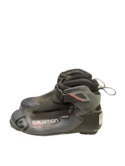 Used Salomon Mens NNN XC Ski Boots Black M 10 / W 10.5-11