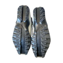Used Salomon Mens NNN XC Ski Boots White M 08.5-09 / W 09-09.5