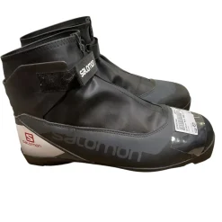 Used Salomon Mens NNN XC Ski Boots Black M 10.5