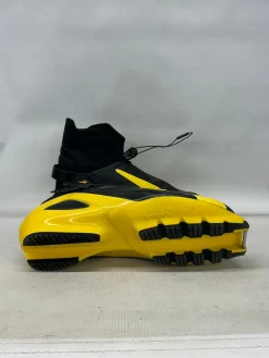 Used Salomon RACE CLASSIC Mens SNS XC Ski Boots Yellow M 07-07.5 / W 08-08.5