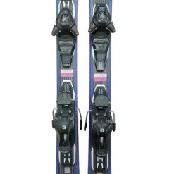 Used Salomon SALOMON XDR Womens Down Hill Ski/Binding Navy Blue 160 cm