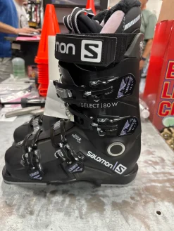 Used Salomon SELECT 80 W Womens DH Ski Boot Black 240 MP - J06 - W07